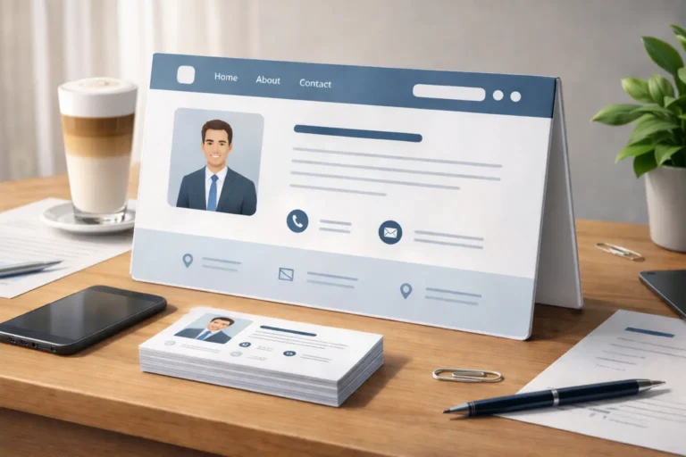 Website als een visitekaartje